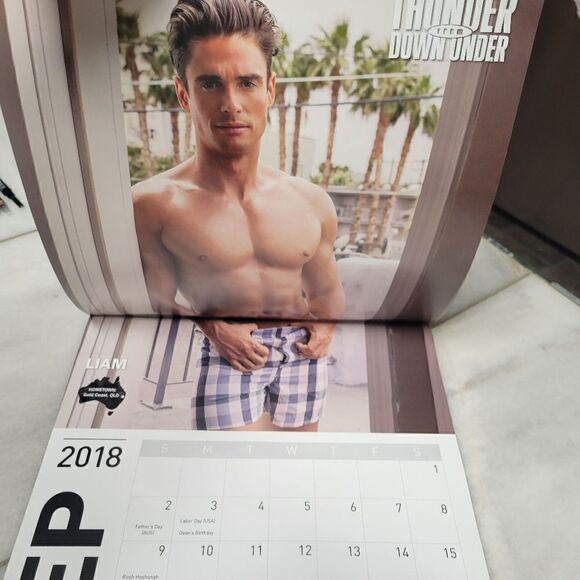 Thunder from Down Under Roadtrip to Vegas 2019 Wall Calendar - Picture 3 of 7